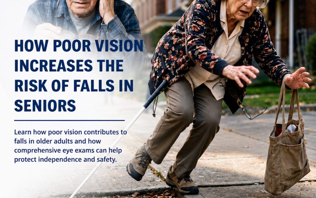 How Poor Vision Increases the Risk of Falls in Seniors | Fall Prevention | SIGHTBRIDGE